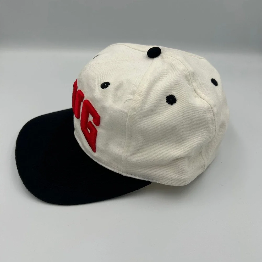 Top of the World Snapback Hat Mens OSFM White Mug Root Beer Embroidered Cap